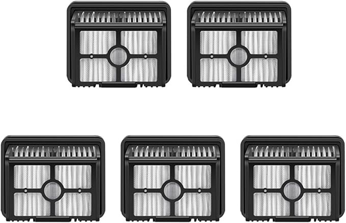HEPA Filters Kit For Dreame H40 Pro H40 Ultra H40 Steam H40 Station Vacuum Cleaner Floor Scrubber Replacement Parts Accessories stability(5pcs Set)