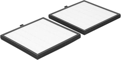 2pcs 17.5 x 18cm Nail Dust Collector Filter, Nail Dust Extractor Filter, Nail Dust Collector Accessory for 40W Nail Dust Vacuum Machine