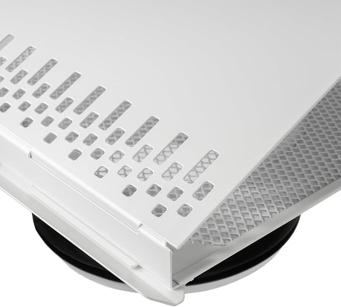 Vent Systems 6" Inch Air Supply Vent Cover with Rubber Gasket - White Galvanized Steel - Robust Weatherproof Outdoor Air Intake Box - Duct or Surface Mounting - Rain and Snow Protection