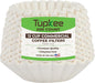 Tupkee 12-Cup Large Coffee Filters - 9.75” x 4.25” - 500 Count - Tall Walled to Prevent Ground Overflow - Compatible with Bunn 12 Cup Commercial Coffee Maker & Large Home Machines - Made in the USA