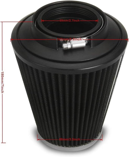 Monster Sucker cone Air Cleaner filter kits For Harley Sportster XL883 XL1200 IRON 883 1200 48 XL1200V 72 1991-UP