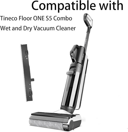 Replacement Wiper Strip Compatible with Tineco Floor ONE S5 Combo, Wet and Dry Vacuum Cleaner, Floor Scrubbers Wiper Bar, Vacuum Cleaner Accessories
