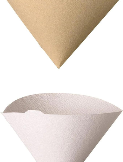 Hario V60 Paper Coffee Filter, Size 03, Natural, 100ct