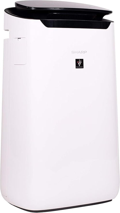 SHARP Smart Air Purifier for XL Rooms – Covers up to 2,430 sqft in one hour, Compatible w/Alexa, True HEPA Filter Air Purifier for Living Room, Dust, Smoke, Pollen - FXJ80UW