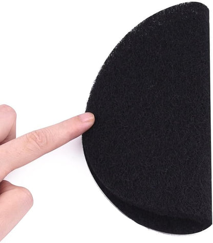 KUUQA 8 Pieces Compost Bin Filters for Kitchen Compost Pail Replacement Charcoal Filters, 7.25 inches Round