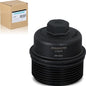 FOCUSFILTER 68079747AC OEM Grade Oil Filter Housing Cap, Compatible with Jeep Grand Caravan, Dodge Challenger & Avenger, Chrysler 200, Ram C/V 3.6L V6 Gas 2011–2013, Replaces 917-050, CAP6135