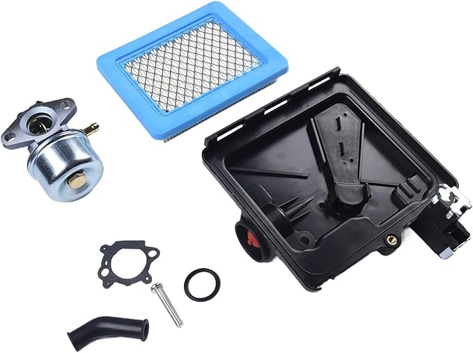 Carburetor Air Filter Cleaner Set Compatible with 799868 795259 498170 799872 694202 497586 for Craftsman Walk-Behind Mowers Replacement Kit for Outdoor Power Equipment