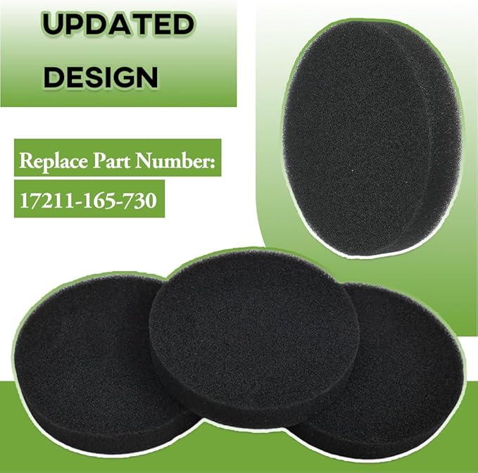 CRF50F Air Filter Element for Honda CRF50F CRF70F XR50R XR70R Z50R Z50RD 1986-2021 17211-165-730 Air Filter 3Pcs