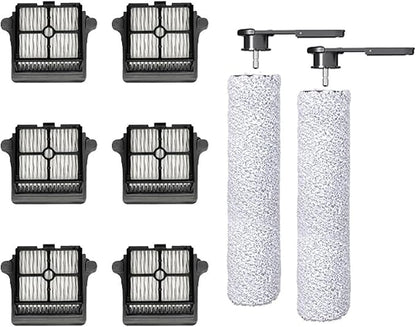 Roller ，Compatible For Tineco， Floor One SWITCH S7/S7 SWITCH Wet Dry Vacuum Cleaner Accessories Spare Parts Roller Brush Filters(J)