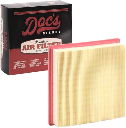 Doc's Diesel Engine Air Filter DPA10236 | Compatible with Jeep Grand Cherokee 3.0L Diesel 2014-2020 | Replaces 04861688AA