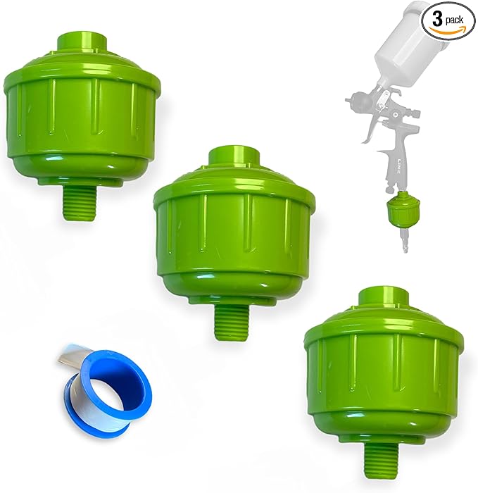 LiME LiNE Filter Balls Mini Air/Water Disposable in Line Paint Spray Gun Air Tool Moisture Separator Filter (3)