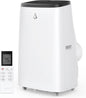 GarveeHome 14,000 BTUs Portable Air Conditioner Up to 750 Sq.Ft, 3 in-1 Portable AC Unit with Cool/Fan/Dehumidifier, Room Air Conditioner with Remote Control, Full Window Kit, White