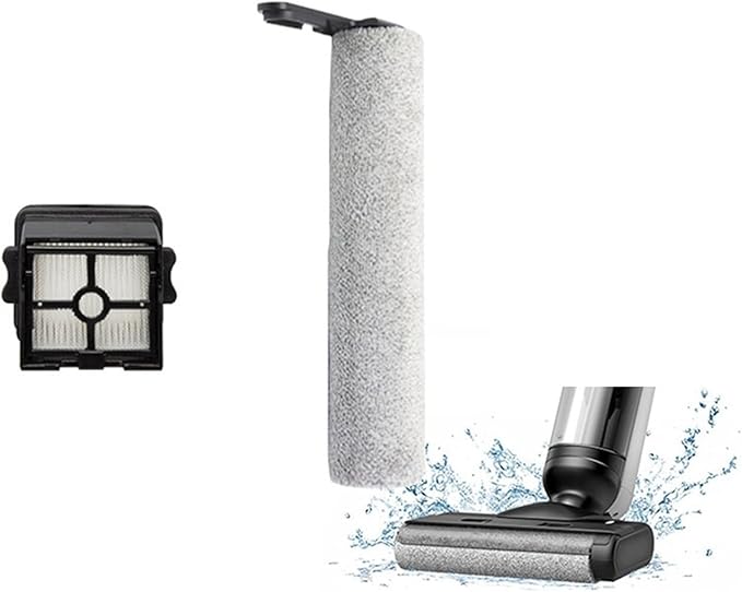 Main Roller Brush With Filters，Compatible For Ultenic，AC1，Compatible For Elite，Floor Scrubber Wet Dry Vacuum Cleaner Accessories