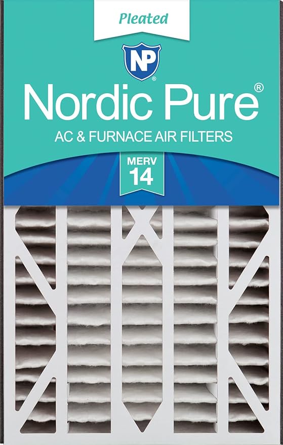 Nordic Pure 16x25x3 (Actual Size: 15 13/16 x 24 5/16 x 3) MERV 14 Trion Air Bear Cub Replacement 266649-101 Air Filter 1 Pack