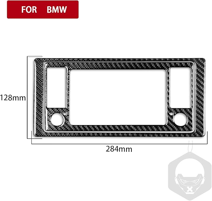 Carbon Fiber Interior Full Compatible with BMW X5 CD Panel-1