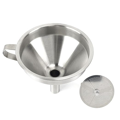 Stainless-Steel Funnel Resin Filter Cup for SLA/DLP/LCD 3D-Printer UV Double-Strainer Filter 3D-Printing Funnel Filter Strainer Resin