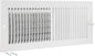 EZ-FLO 16 x 6 Inch (Duct Opening) Air Vent Cover for Wall or Ceiling, Two-Way Ventilation Register, Solid Steel HVAC Register Cover, White, 61663