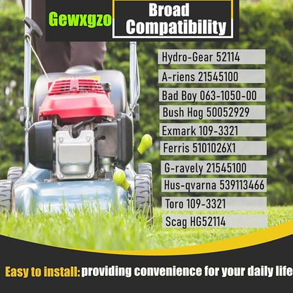 52114 Hydraulic Oil Filter Compatible with Hydro-Gear ZT-2800 ZT-3100 ZT-3200 3400 3600 Transaxles Replaces for To-ro 109-3321 Gravely 21545100 Bad-Boy 063-1050-00 (black-2)