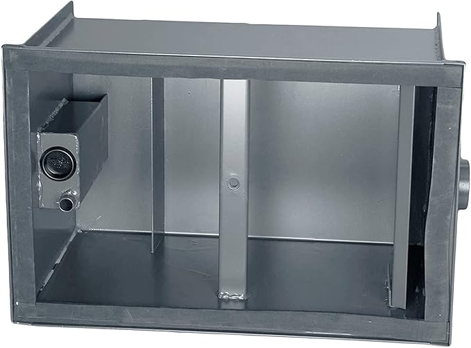 20 LB Carbon Steel Grease Trap Interceptor for Restaurant Under Sink Kitchen | 10 GPM | PDI Certified