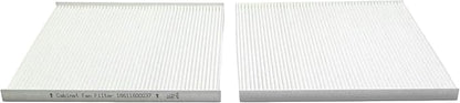 5-Pack BAIZHIHUA 18611600037 Cabinet Fan Filter Compatible with 4th Generation Filterfans PFF60000, PF 6x.000, PFA 60.000 Light Grey, Nema Type 12 Protection IP55, Filtermat Material