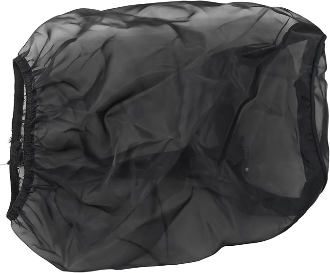 Air Filter Cover, Dustproof Wrap for Car Cold Air Intake Filter, Replacement for Harley Touring, Universal Fit for Air Intake Filters (L)