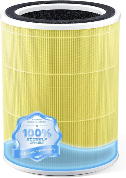 Genuine Replacement Air Purifier Bacterial Absorption Filter for HAP609 Air Purifier Filter, 3-Stage Filtration Repacement for High-Efficient Filtration, 1 Pack, Green