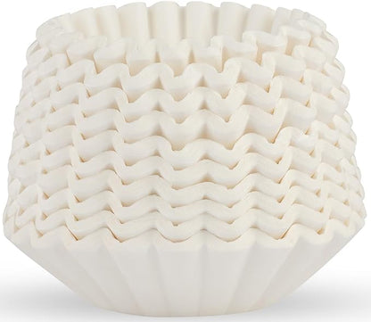 Tupkee 12-Cup Large Coffee Filters - 9.75” x 4.25” - 1000 Count - Tall Walled to Prevent Ground Overflow - Compatible with Bunn 12 Cup Commercial Coffee Maker & Large Home Machines - Made in the USA