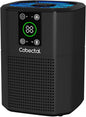 Air Purifier for Home Bedroom, Cobectal Room Air Cleaner with H13 True HEPA 3-in-1 Filter, Aroma Function & Sleep Mode, Desktop Small Air Purifier for Office, Dorm, Hotel, RVs (Black)