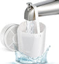 Bath Filter for Tub Faucet, 8 Stages Bath Water Filter for Tub, Removes 95% Chlorine, Lead, Fluoride & Heavy Metals, Improve Skin, Hair and Nails Condition, BPA Free (White)