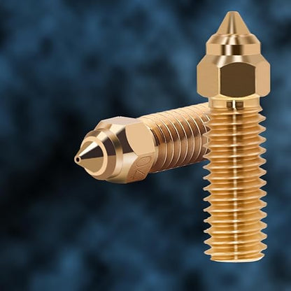 8Pcs K1 Nozzles 0.4mm, Brass High-Speed 3D Printer Nozzles Compatible with Creality Ender 3 V3 KE, K1, K1 Max, CR-K1, CR-10 SE, CR-M4 –Durability & Smooth Filament Flow,