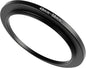 49-58mm Metal Step-Up Ring Adapter Compatible with Mirrorless Cameras DSLR Lens, UV CPL ND Filter Thread Converter, Black