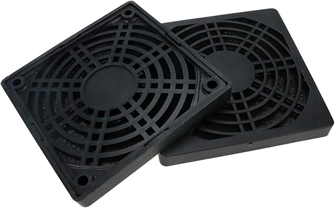 3.15inch/80mm Fan Dust Filter PC Cooler Fan Filter Dustproof Cover Computer Case Mesh 4PCS