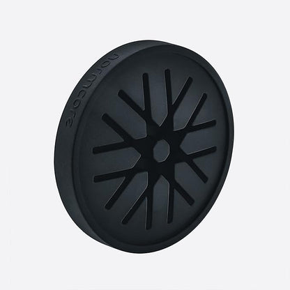 Normcore Puck Screen Stand - Silicone Puck Screen Holder - Compatible with 58.5mm 53.3mm 51mm Reusable Coffee Filters and Espresso Machine Portafilter Basket - Black