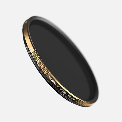 PolarPro 95mm Peter McKinnon VND Camera Filter - 2-5 Stop Variable Neutral Density Lens Filter for DSLR/Mirrorless Professional Video – PMVND Signature Edition II for Cinematic Shutter Speed Control