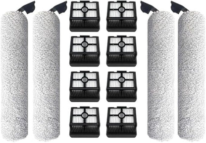 Scrubber Wiper Filter Soft Brush Wet and Dry Vacuum Cleaner Spare Part，Compatible for Dreame， M13 / H13 Accessories(Set B)