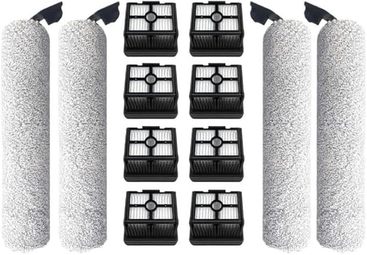 Scrubber Wiper Filter Soft Brush Wet and Dry Vacuum Cleaner Spare Part，Compatible for Dreame， M13 / H13 Accessories(Set B)