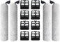 Scrubber Wiper Filter Soft Brush Wet and Dry Vacuum Cleaner Spare Part，Compatible for Dreame， M13 / H13 Accessories(Set B)