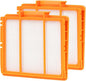Nispira XPRFRV2500 True HEPA Vacuum Filter for Shark AV2501S RV2502AE RV2520AOUS AV2510AOUS AV2511AE RV2610WA RRV2300 V2610WD 137KY2500 UR2500SR AV2501AE 2 Pack