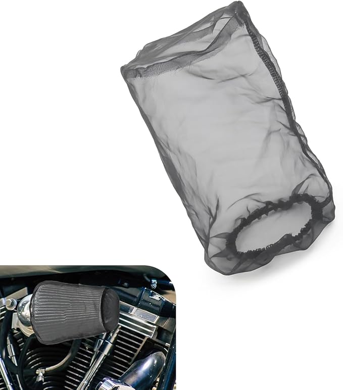 Car Cold Air Intake Filter Dustproof Cover, Universal Cone Protective Cover for High Air Intake Filters (Big)