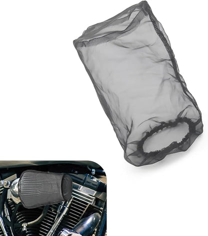 Car Cold Air Intake Filter Dustproof Cover, Universal Cone Protective Cover for High Air Intake Filters (Big)
