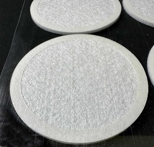Microppose Original Synthetic Polyfil 2.5" Monotub Adhesive Filter Disks (6-Pack) (3)
