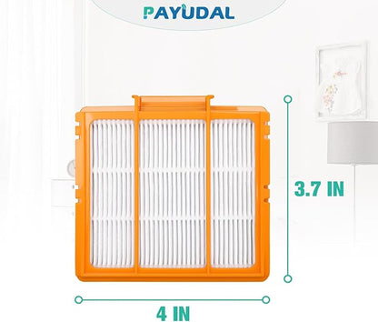 6 Pack Pre-Motor HEPA Filter Replacement Parts Kit for Shark AI AV2511AE AV2501S AV2610WA AV2501AE RV2502AE RV2610WA UR2500SR RV2520AOUS AV2510AOUS 2-In-1 AI Ultra Robot Vacuum Cleaner Accessories.
