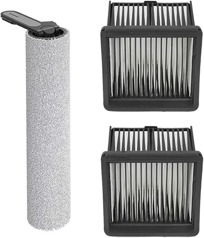 wet dry vacuum cleaner, Vacuum Filters Roller Brush Kit，Compatible For Fordreame K10 / K10 Pro Formova, 2.0 Pro Floor Scrubber Spare Parts-A58E,for home and floor