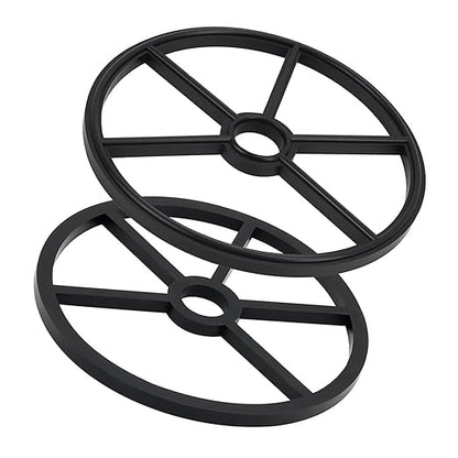 2PCS High Rings Filter Valves Systems Maintenance Sealing Rubber Texture for Water Supply Pool Filter Multiport Valves Seal