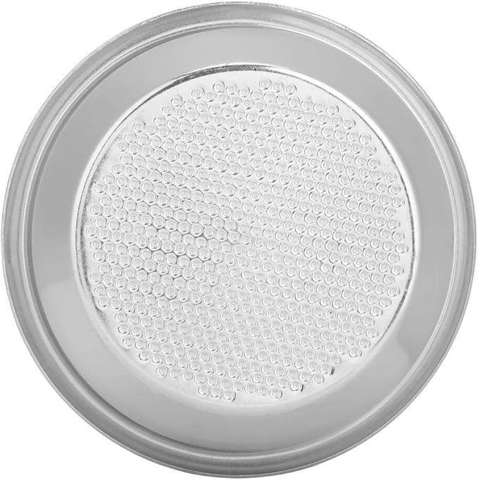 Fdit 58mm Stainless Steel Coffee Filter Basket Single Layer Double Doses Filter Coffee Machine Replacement Parts