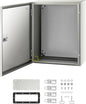 VEVOR NEMA Steel Enclosure, 20 x 16 x 8'' NEMA 4X Steel Electrical Box, IP66 Waterproof & Dustproof, Outdoor/Indoor Electrical Junction Box, with Mounting Plate