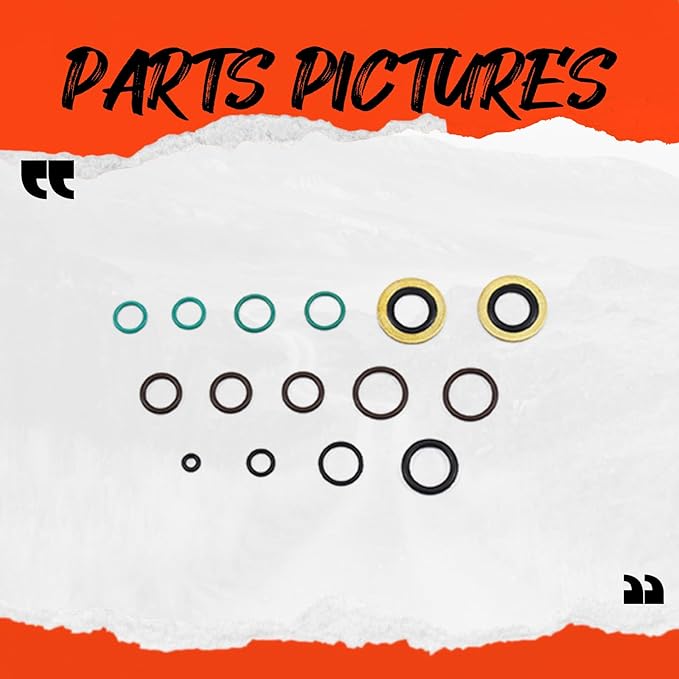 Fuel Bowl Seal Kit 3C3Z-9C165-AA for Ford 2003-2007 F250 F350 Super Duty and 2003-2007 Ford Models, Fuel Filter Housing Seal Kit