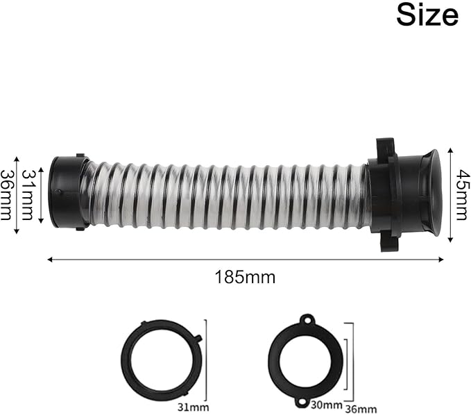 Hose for for-X7(2832Z) and for X7 Pro (2955Z) Floor Scrubber, Replacement Vacuum Cleaner Accessory, for Wet Dry Cleaning Machines(1PACK)