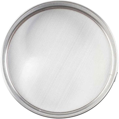 Tablecraft Fine Mesh Sieve Strainer, 8-Inch Round Durable Stainless Steel Sifting, Straining, and Dusting, Comfort Grip, Baking, Food Prep Tool for Foodservice, Restaurant and Home Use, 2" Deep