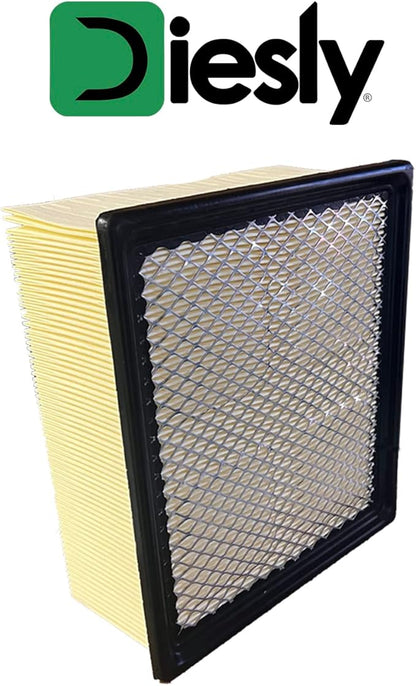 Diesly 6.7L Cummins Air Filter Replacement for 2007-2025 Dodge RAM 2500-5500, Diesel Trucks (Qty of 1)
